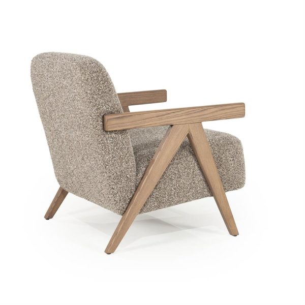 Fauteuil Francis - taupe Flou Eleonora - Afbeelding 8