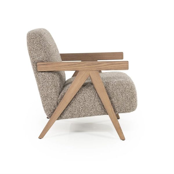 Fauteuil Francis - taupe Flou Eleonora - Afbeelding 9