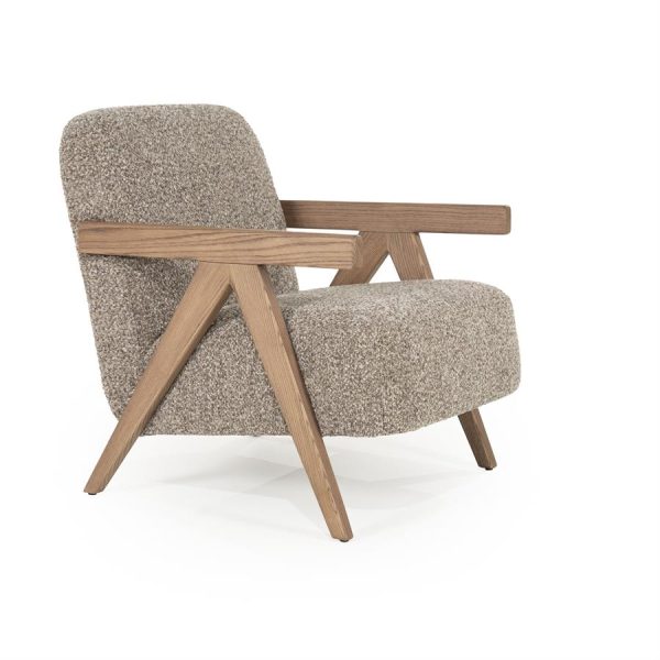 Fauteuil Francis - taupe Flou Eleonora - Afbeelding 10