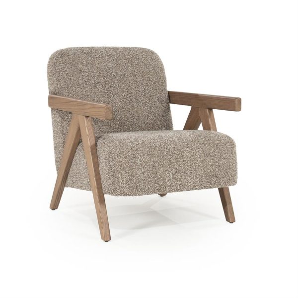 Fauteuil Francis - taupe Flou Eleonora - Afbeelding 11