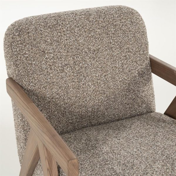 Fauteuil Francis - taupe Flou Eleonora - Afbeelding 14