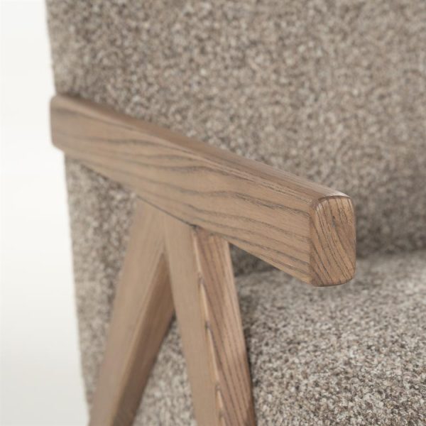 Fauteuil Francis - taupe Flou Eleonora - Afbeelding 15