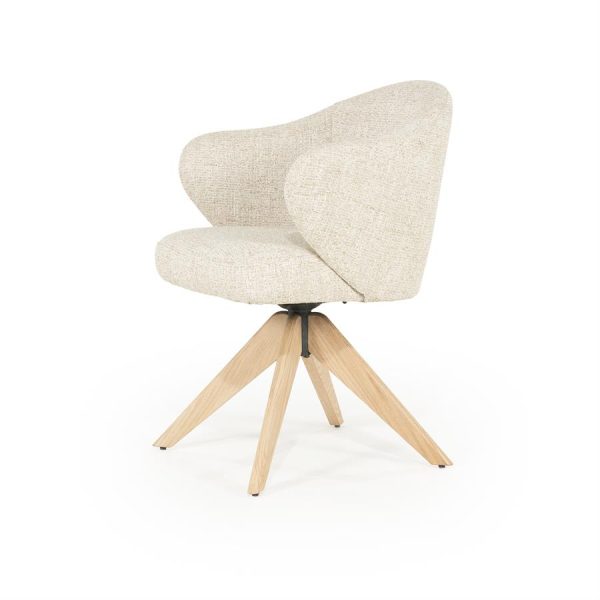 Stoel Connor naturel - beige Donna Eleonora - Afbeelding 2