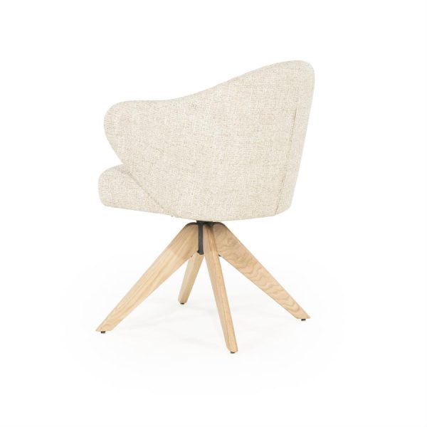 Stoel Connor naturel - beige Donna Eleonora - Afbeelding 4
