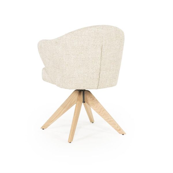 Stoel Connor naturel - beige Donna Eleonora - Afbeelding 5