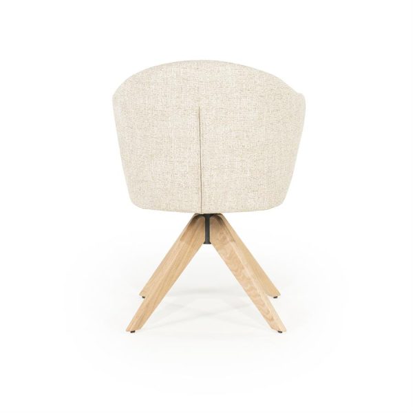 Stoel Connor naturel - beige Donna Eleonora - Afbeelding 6