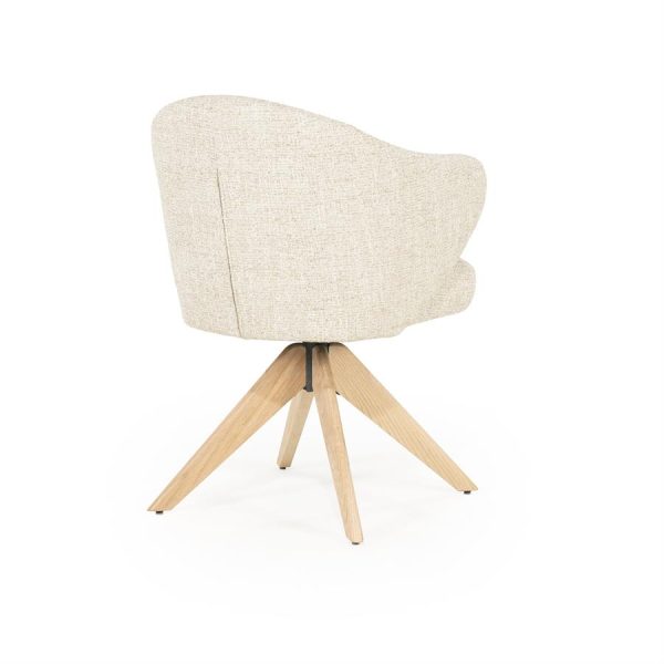 Stoel Connor naturel - beige Donna Eleonora - Afbeelding 7