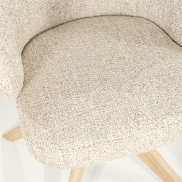 Stoel Connor naturel - beige Donna Eleonora - Afbeelding 14