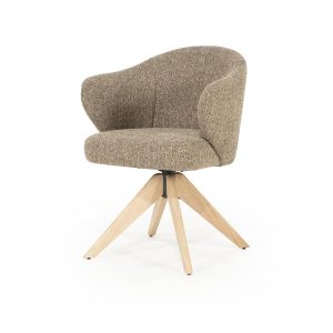 Stoel Connor naturel - bruin Donna Eleonora
