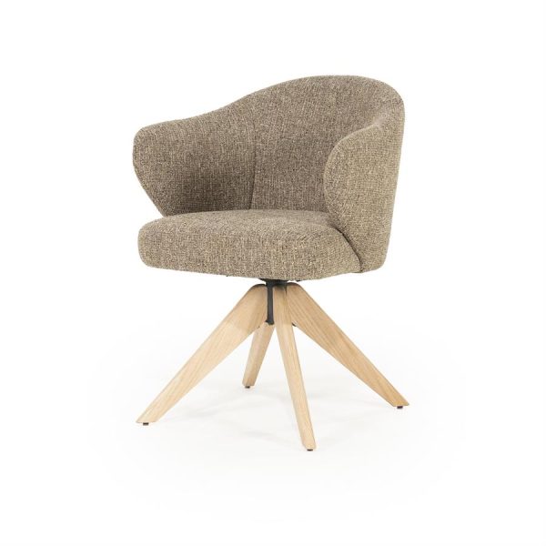Stoel Connor naturel - bruin Donna Eleonora
