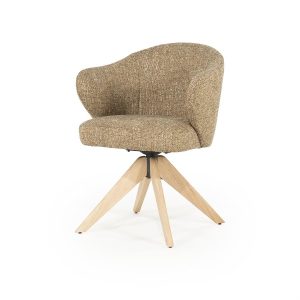 Stoel Connor naturel - mosterd Donna Eleonora