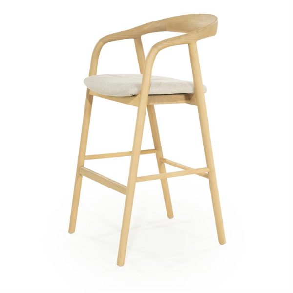 Barkruk Rayven - naturel Eleonora - Afbeelding 2