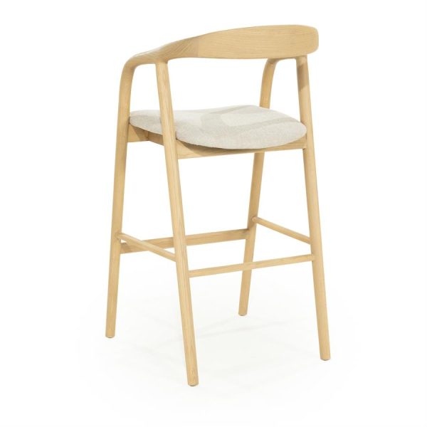 Barkruk Rayven - naturel Eleonora - Afbeelding 5