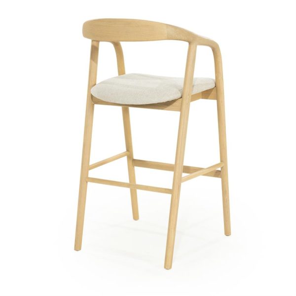 Barkruk Rayven - naturel Eleonora - Afbeelding 7