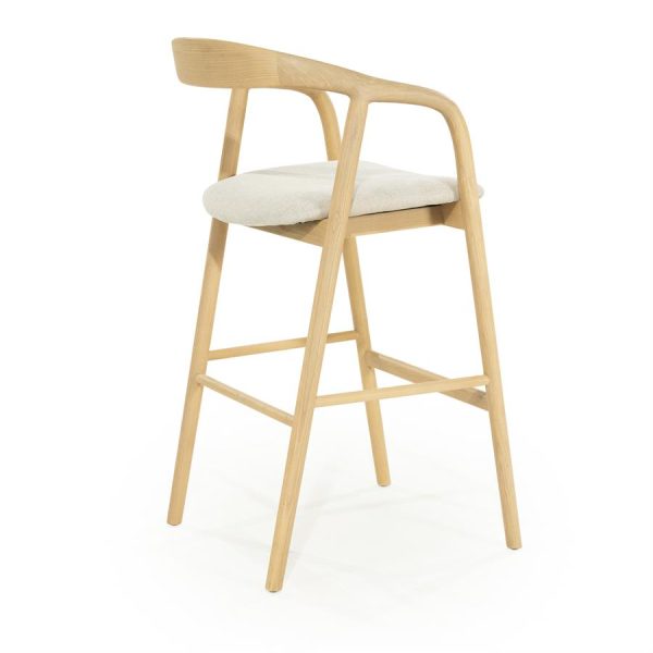 Barkruk Rayven - naturel Eleonora - Afbeelding 8