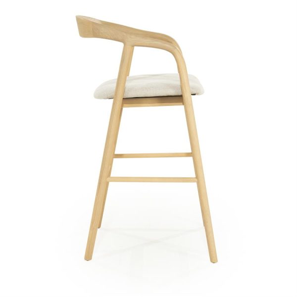 Barkruk Rayven - naturel Eleonora - Afbeelding 9