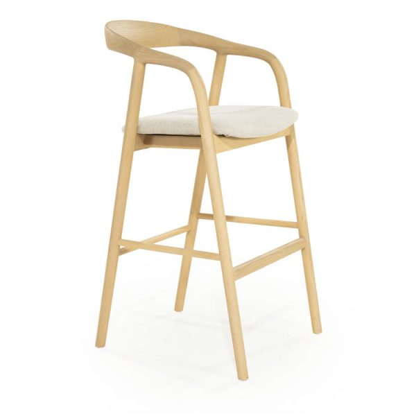 Barkruk Rayven - naturel Eleonora - Afbeelding 10