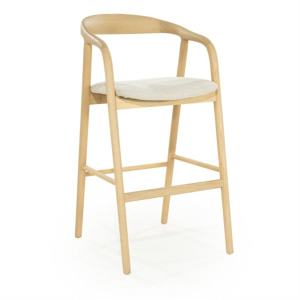 Barkruk Rayven - naturel Eleonora - Afbeelding 11