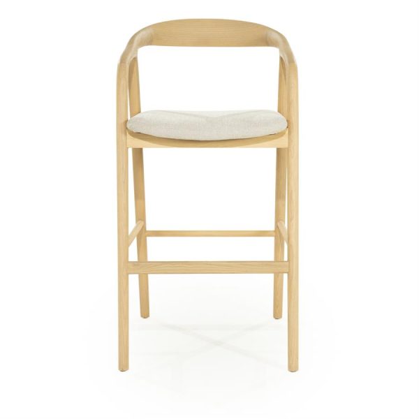 Barkruk Rayven - naturel Eleonora - Afbeelding 12