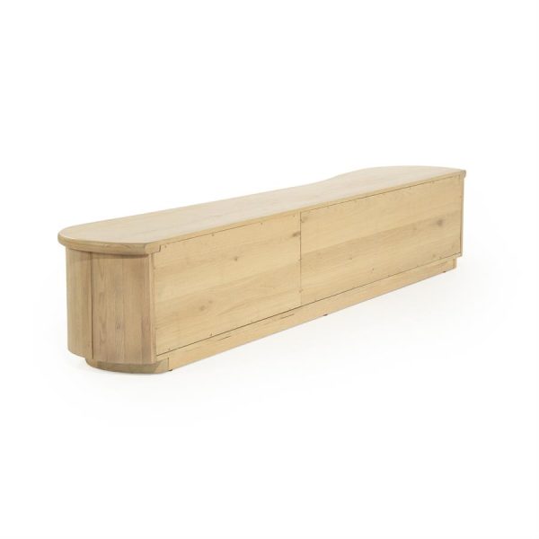 TV meubel Josh 240 cm - naturel Eleonora - Afbeelding 3