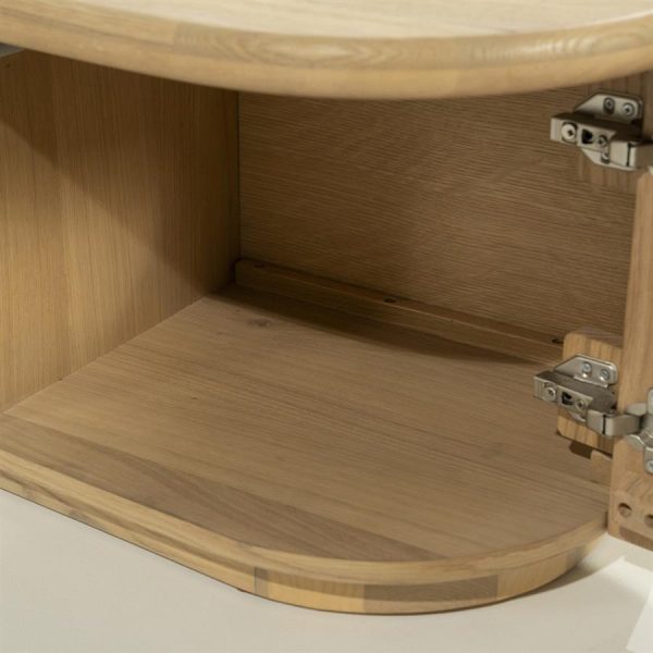 TV meubel Josh 240 cm - naturel Eleonora - Afbeelding 5