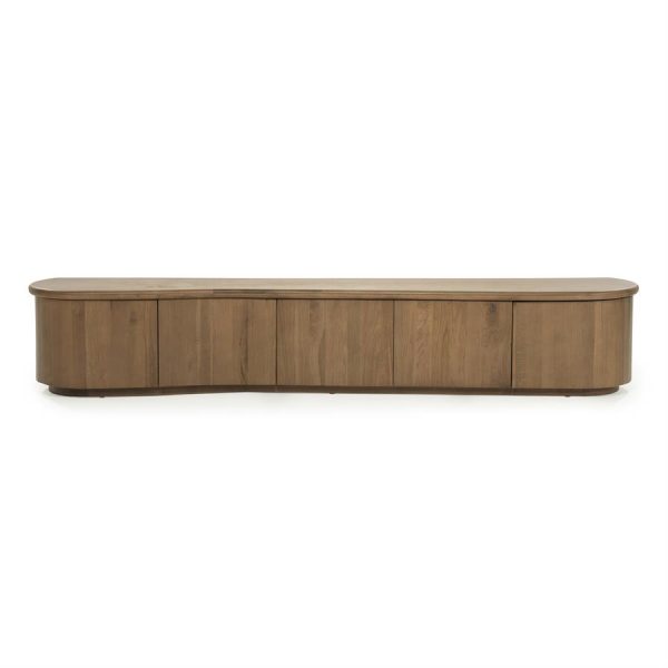TV meubel Josh 240 cm - bruin Eleonora