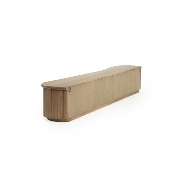 TV meubel Josh 240 cm - bruin Eleonora - Afbeelding 3
