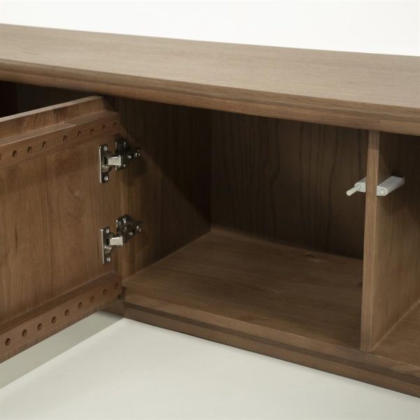 TV meubel Josh 240 cm - bruin Eleonora - Afbeelding 5