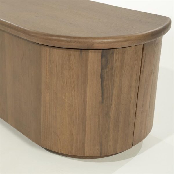 TV meubel Josh 240 cm - bruin Eleonora - Afbeelding 8
