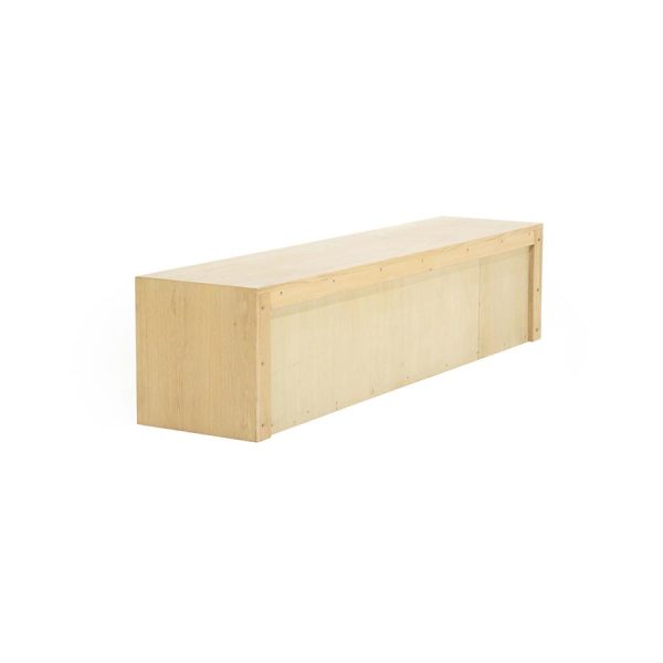 TV meubel Milo 180 cm - naturel Eleonora - Afbeelding 4