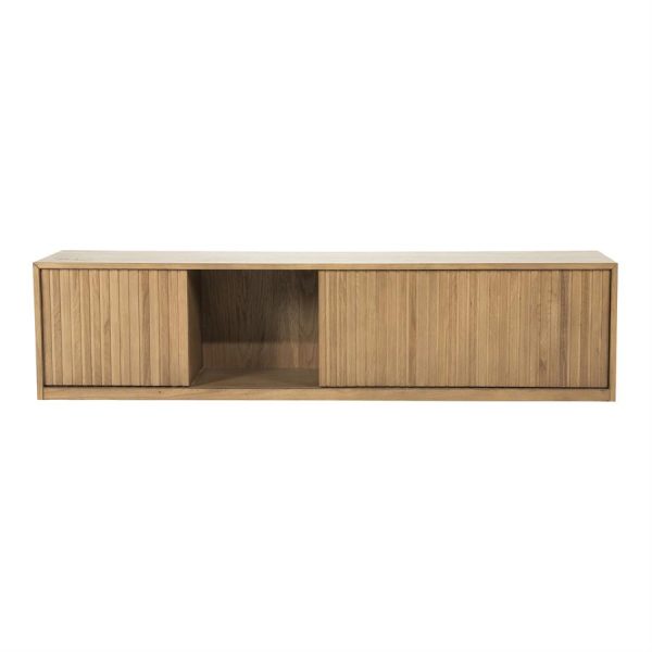 TV meubel Milo 180 cm - bruin Eleonora