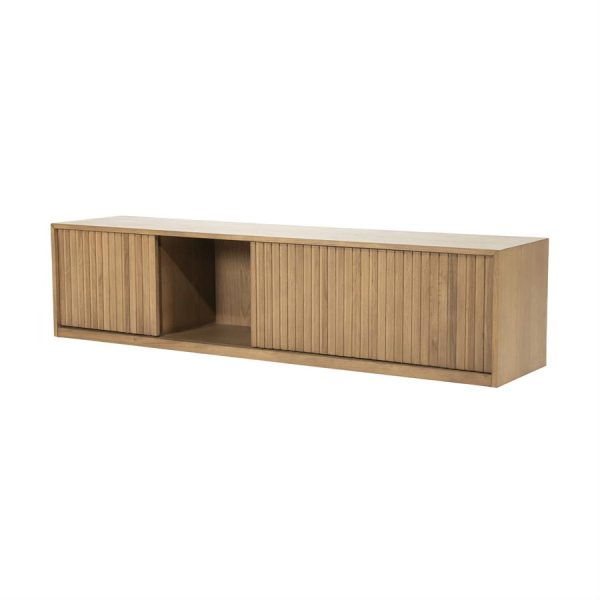 TV meubel Milo 180 cm - bruin Eleonora - Afbeelding 2