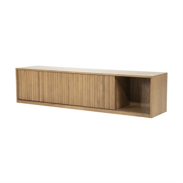 TV meubel Milo 180 cm - bruin Eleonora - Afbeelding 8