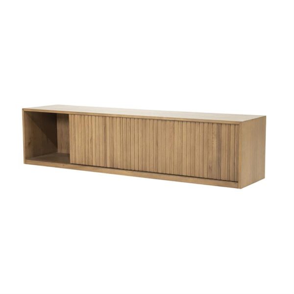 TV meubel Milo 180 cm - bruin Eleonora - Afbeelding 9