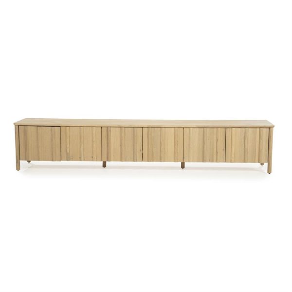 TV meubel Jake 6 drs. - naturel Eleonora