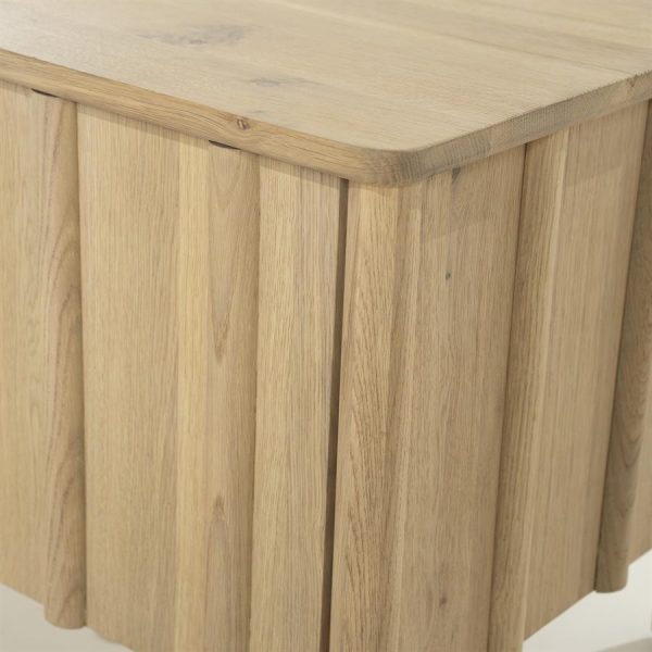 TV meubel Jake 6 drs. - naturel Eleonora - Afbeelding 9