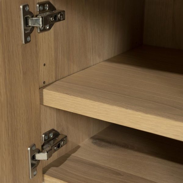 TV meubel Jake 6 drs. - naturel Eleonora - Afbeelding 12