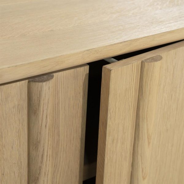 TV meubel Jake 6 drs. - naturel Eleonora - Afbeelding 13