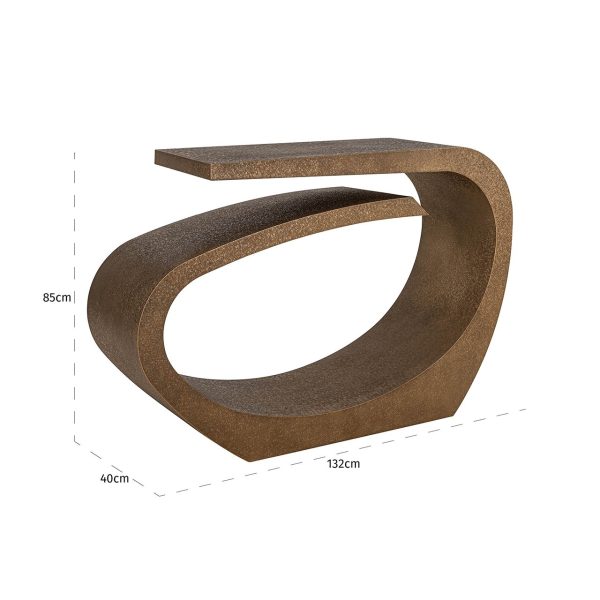 Wandtafel Alhambra (Brushed Gold) Richmond Interiors - Afbeelding 4