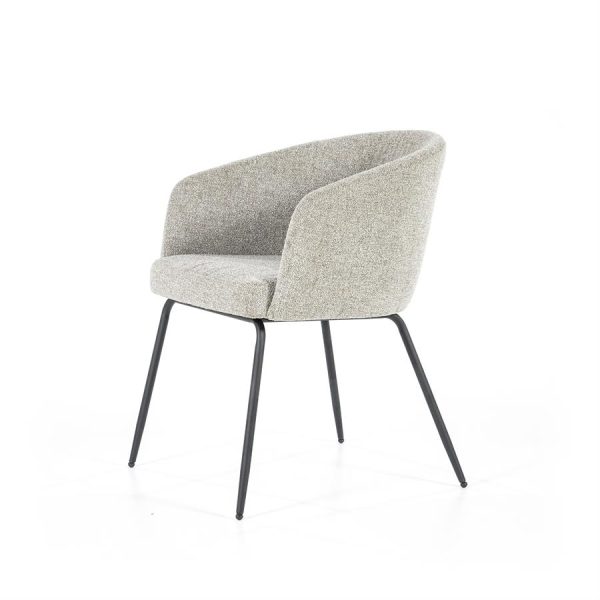 Stoel Astrid - licht grijs Baquer Eleonora - Afbeelding 2