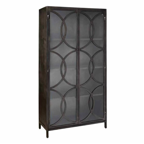 Stelvio metal cabinet 2 drs. - 96x196x43 Tower Living