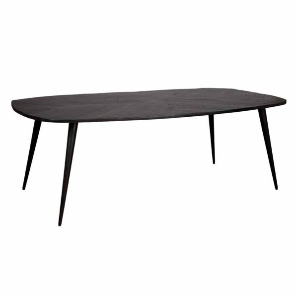 Giovanni diningtable 240x110 - black Tower Living