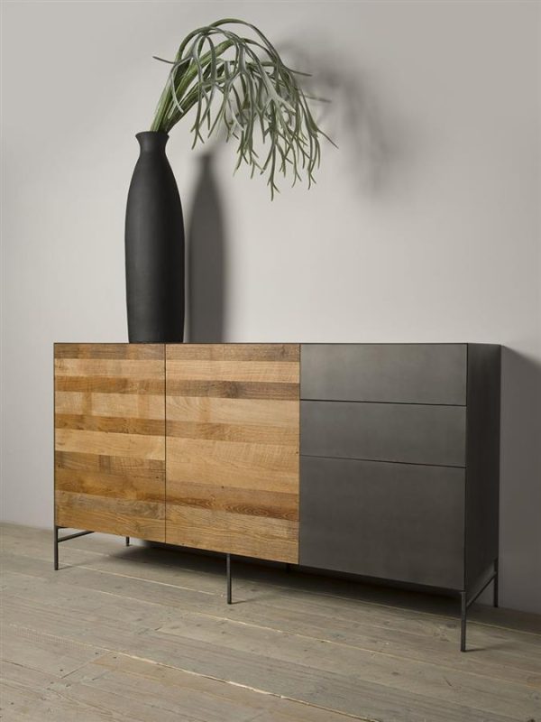 Pandora Sideboard 2 drs. 3 drws. - 166 Tower Living - Afbeelding 3