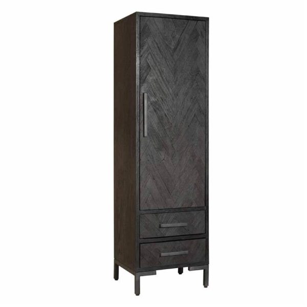 Ziano Cabinet 1 drs / 2 drws right - 55x45x190 Tower Living