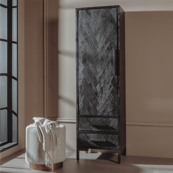 Ziano Cabinet 1 drs / 2 drws left - 55x45x190 Tower Living - Afbeelding 2