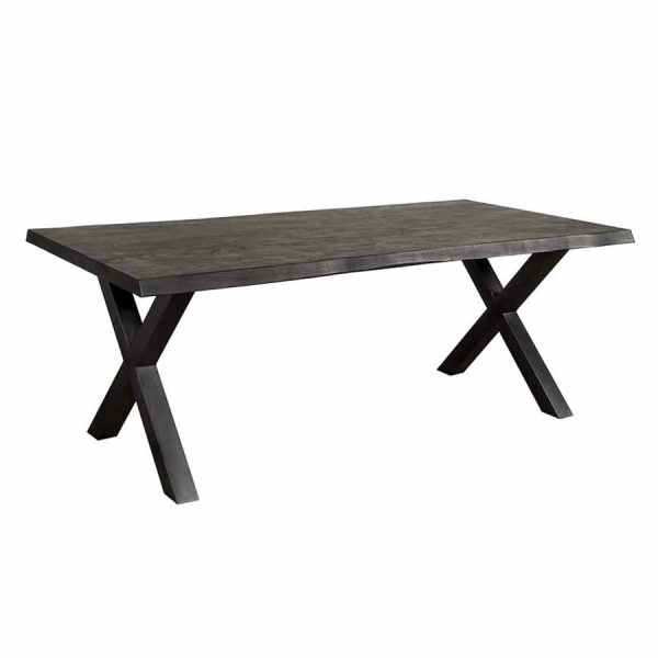 Xara Live-edge dining table 200x100 - top 5 Tower Living