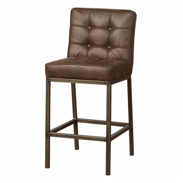 Vasco barstool - fabric amazon 8 brown Tower Living - Afbeelding 2
