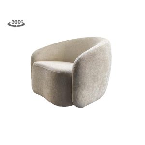 Castro Fauteuil - fabric Haga 23 pearl (draaibaar) Tower Living