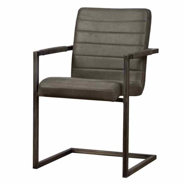 Rocca armchair - Bull anthracite Tower Living