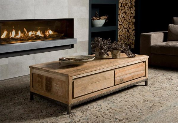 Veneti? Coffeetable 4 Drws. Tower Living - Afbeelding 2